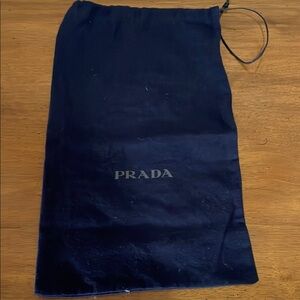 Prada shoe/dustbag -small/med bag size